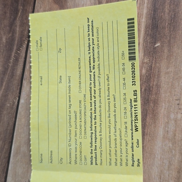 DOONEY & BOURKE PEBBLE GRAIN HANDBAG WRIST - Picture 9 of 9